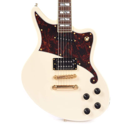 D'Angelico Deluxe Bedford Vintage White w/Seymour Duncan '59/SC Electric Guitars / Solid Body