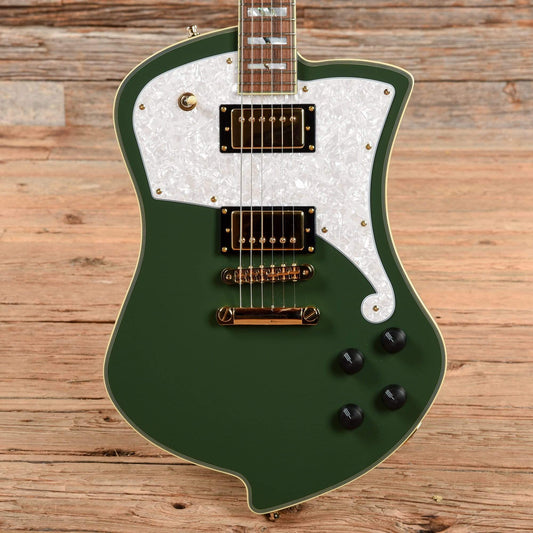 D'Angelico Deluxe Ludlow HH Hunter Green 2018 Electric Guitars / Solid Body