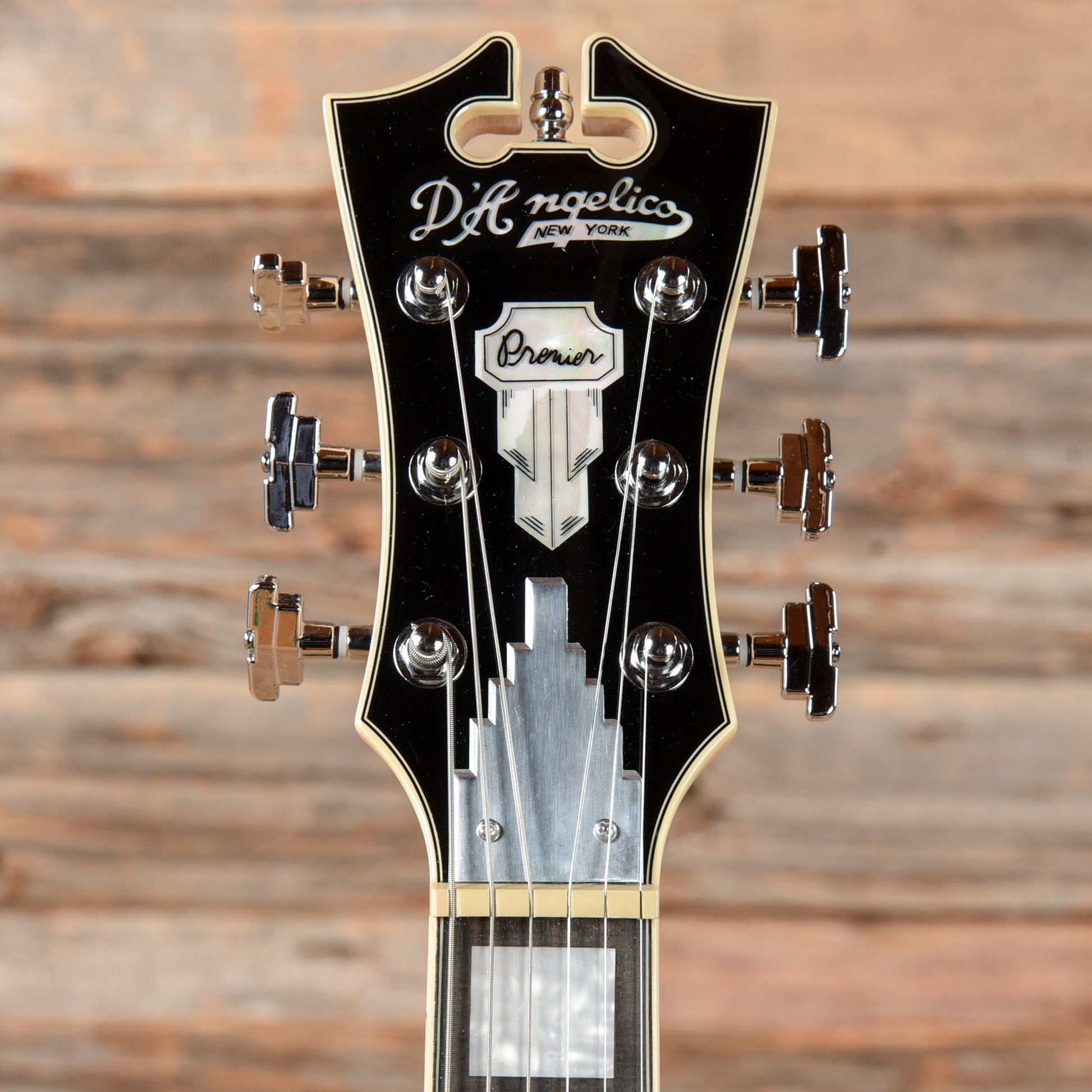 D'Angelico Premier Bedford Offset HS with Stoptail Army Green 2018 Electric Guitars / Solid Body