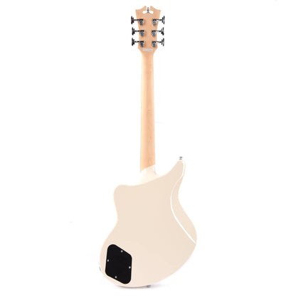 D'Angelico Premier Grateful Dead Bedford Antique White Electric Guitars / Solid Body