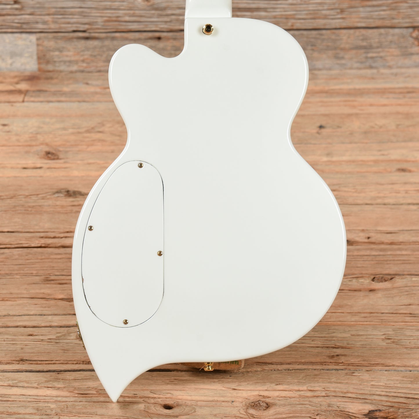 D'Angelico Teardrop White 2016 Electric Guitars / Solid Body