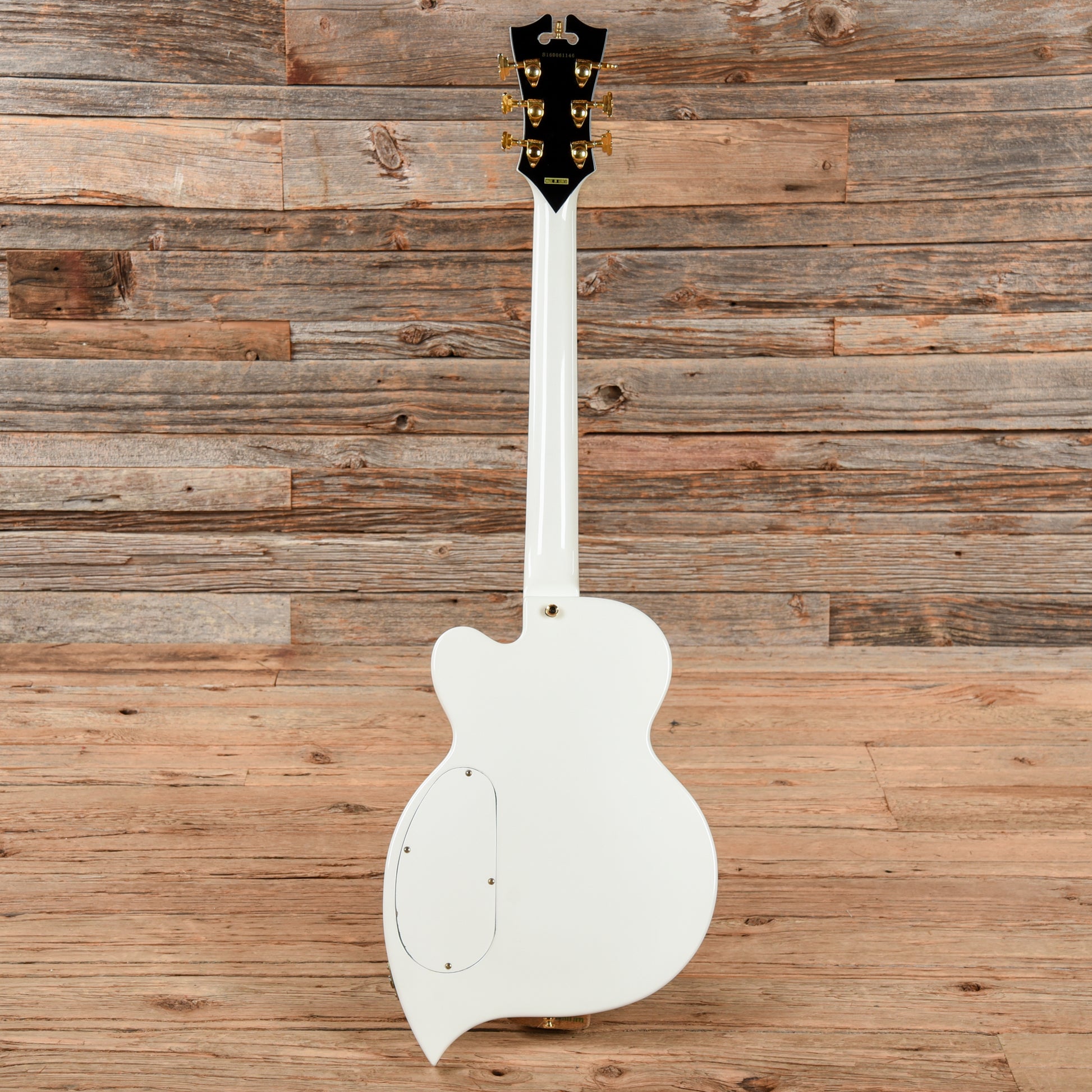 D'Angelico Teardrop White 2016 Electric Guitars / Solid Body