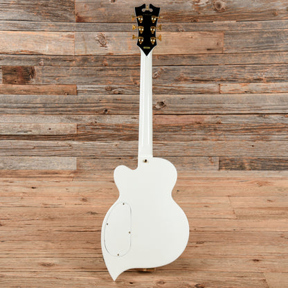 D'Angelico Teardrop White 2016 Electric Guitars / Solid Body