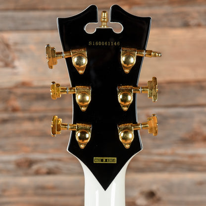 D'Angelico Teardrop White 2016 Electric Guitars / Solid Body