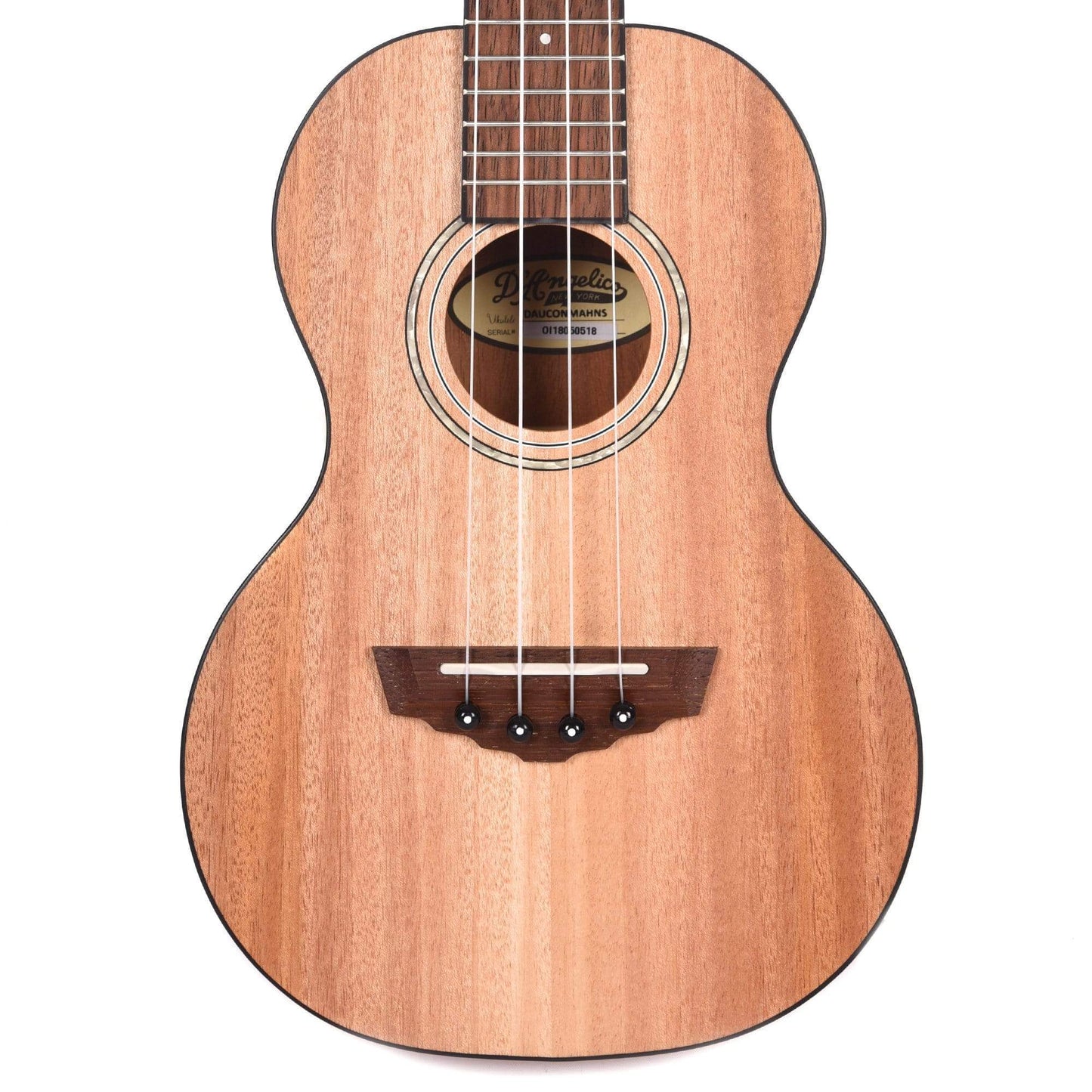 D'Angelico Montauk Concert Mahogany Ukulele Folk Instruments / Ukuleles