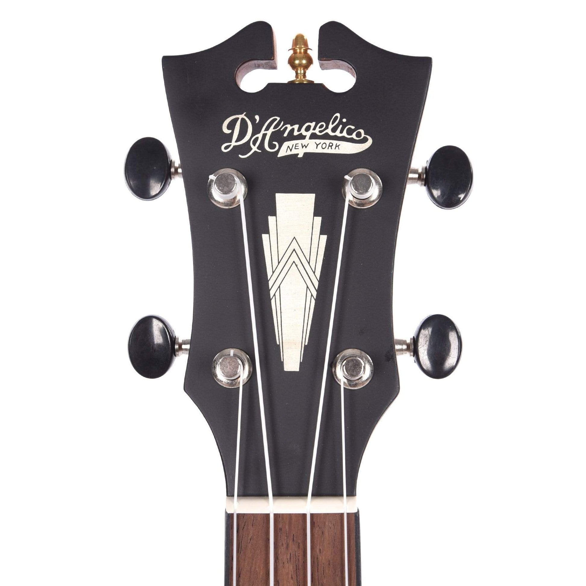 D'Angelico Montauk Concert Spalted Mango Ukulele Folk Instruments / Ukuleles