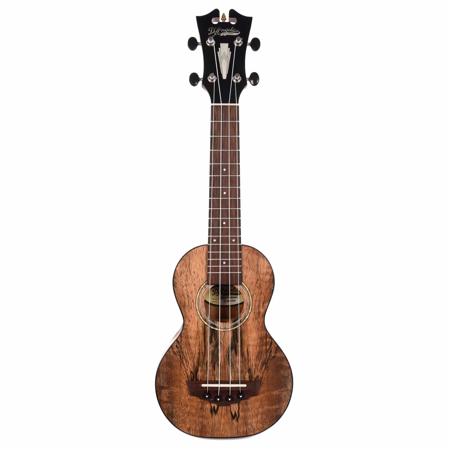 D'Angelico Montauk Soprano Spalted Mango Ukulele Folk Instruments / Ukuleles