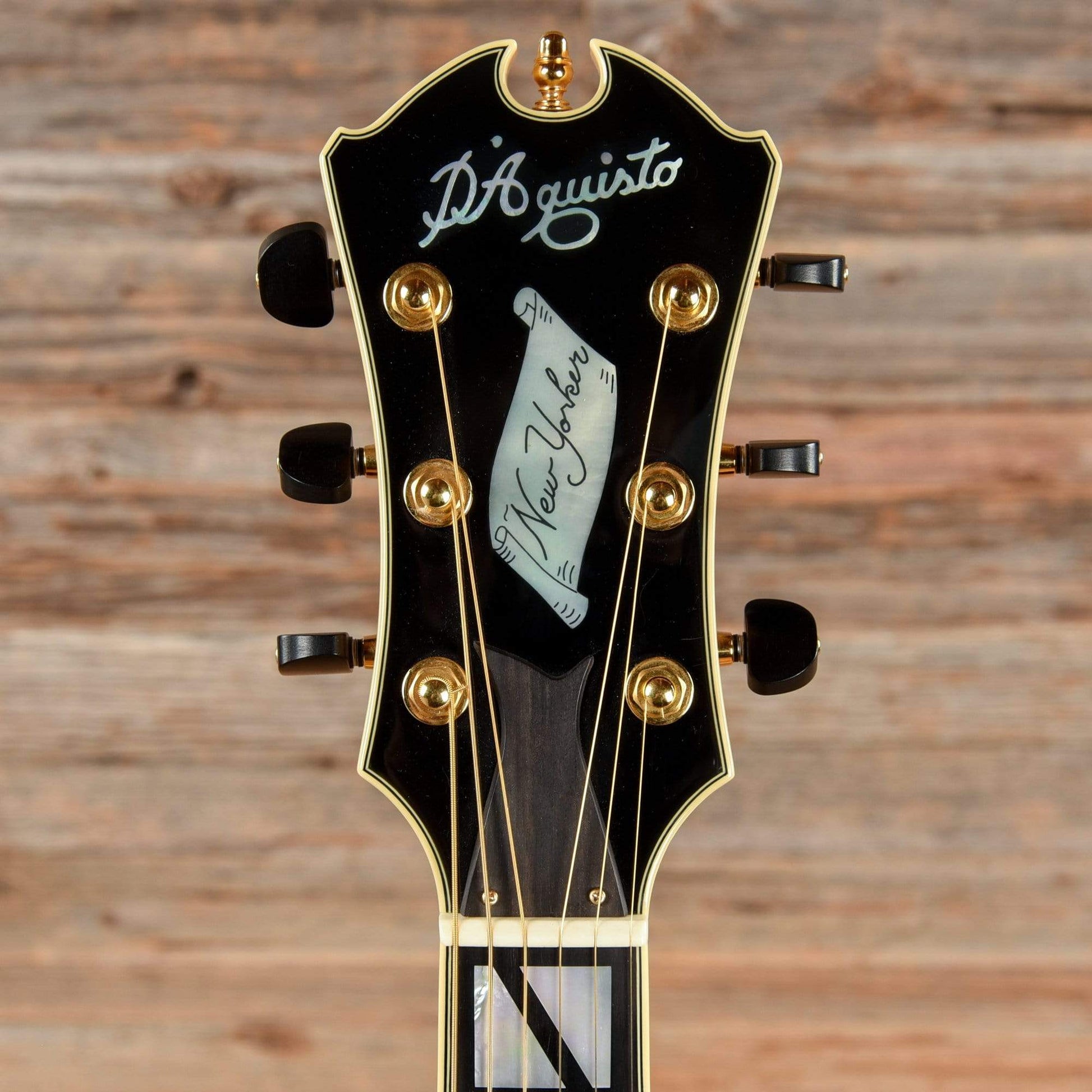 D'Aquisto New Yorker Junior Natural 2013 Electric Guitars / Hollow Body