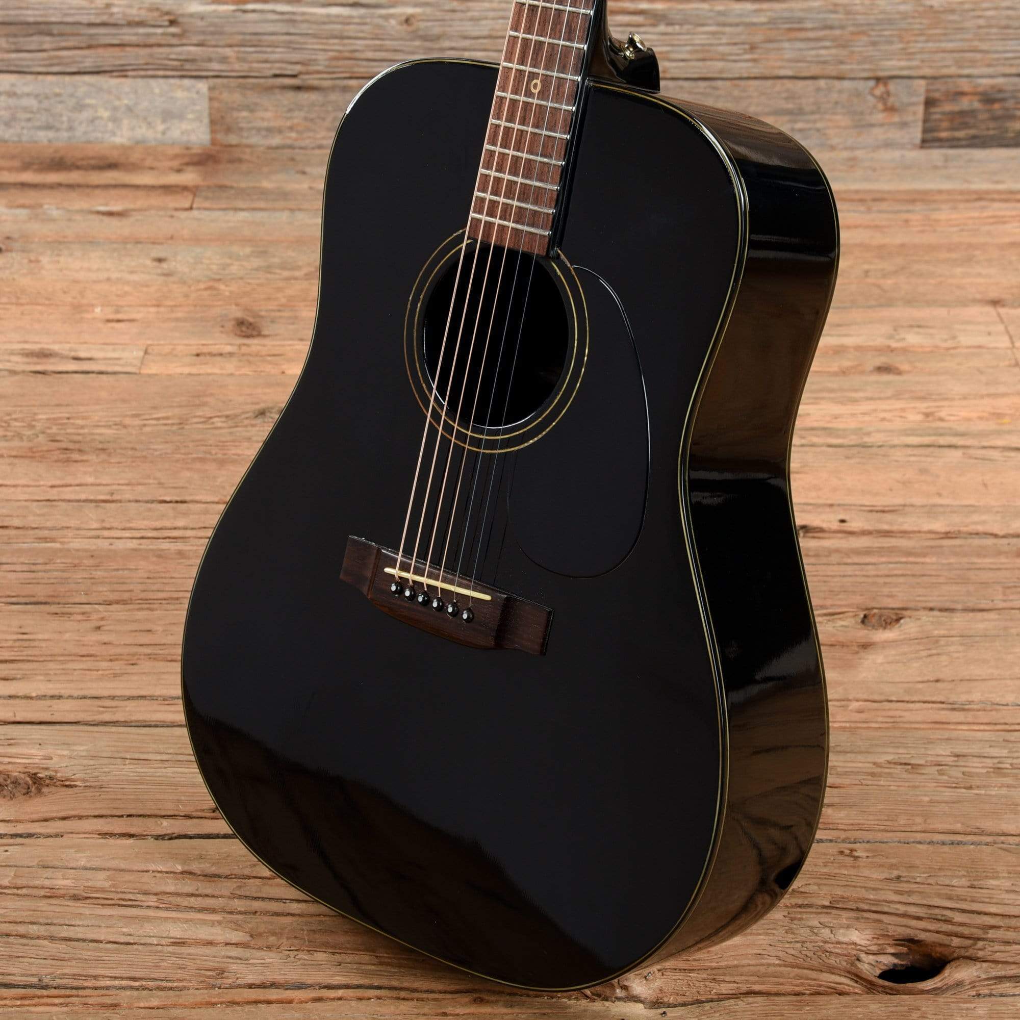 Daion The '79B Black 1979 Acoustic Guitars / Dreadnought