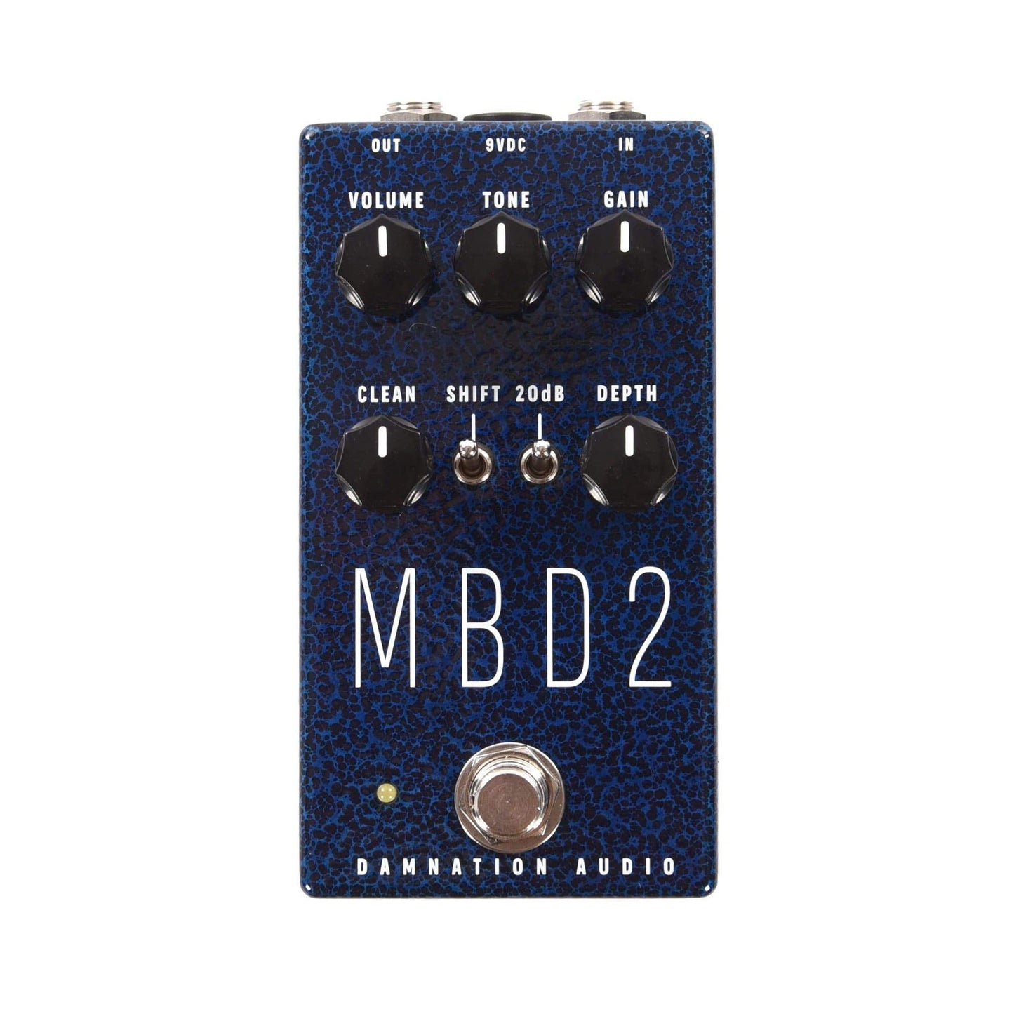 Damnation Audio MBD-2 MOSFET Bass Distortion Blue Hammertone Effects and Pedals / Bass Pedals