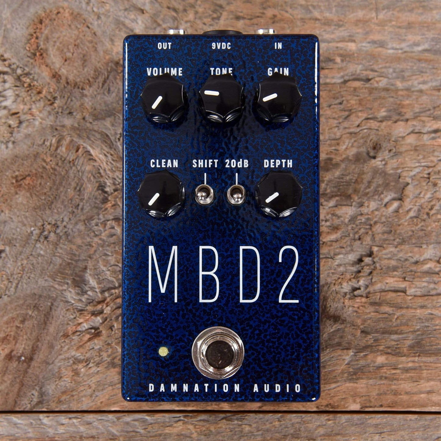 Damnation Audio MBD-2 MOSFET Bass Distortion Blue Hammertone Effects and Pedals / Bass Pedals