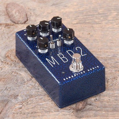 Damnation Audio MBD-2 MOSFET Bass Distortion Blue Hammertone Effects and Pedals / Bass Pedals