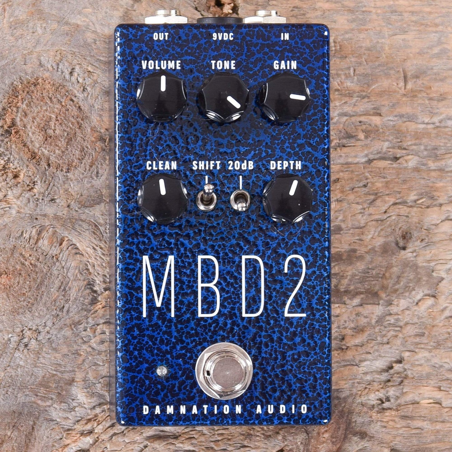 Damnation Audio MBD-2 MOSFET Bass Distortion Blue Hammertone Effects and Pedals / Bass Pedals
