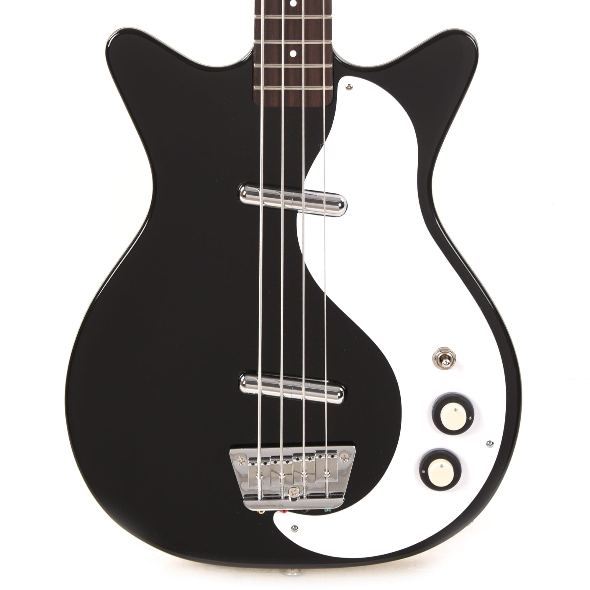 Danelectro 59 DC Long Scale Bass Black – Chicago Music Exchange