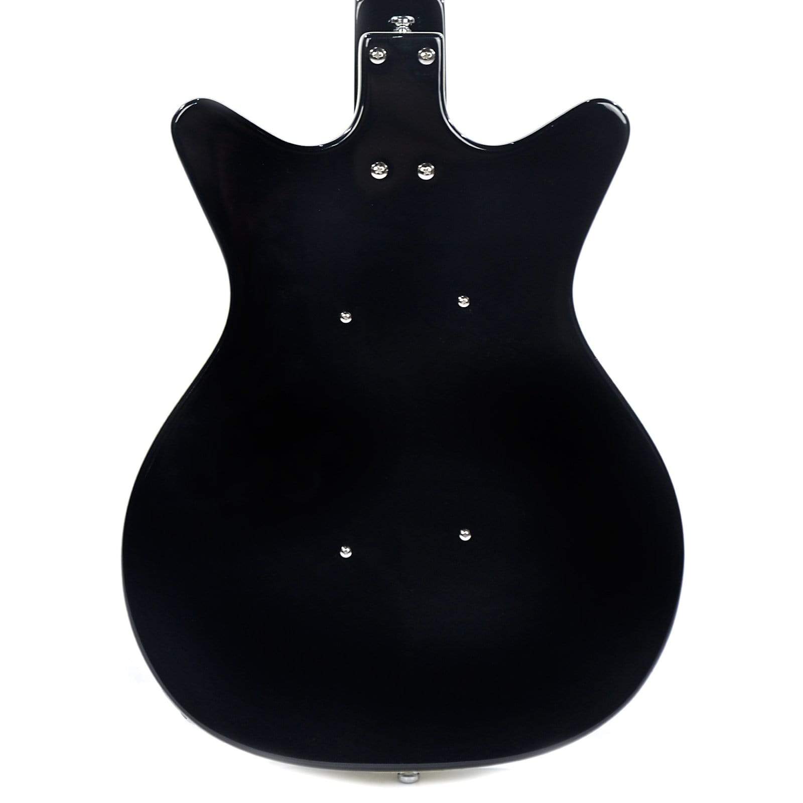 Danelectro 59 DC Long Scale Bass Black Bass Guitars / 4-String