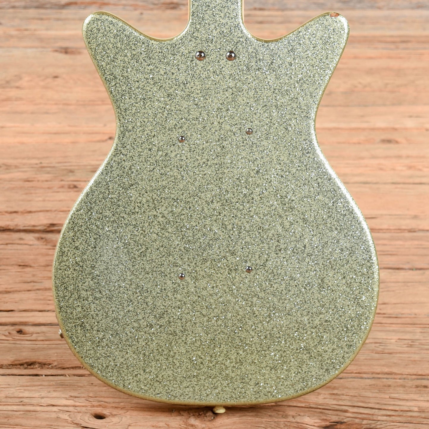 Danelectro DC Bass Silver Sparkle 2003 Bass Guitars / 4-String