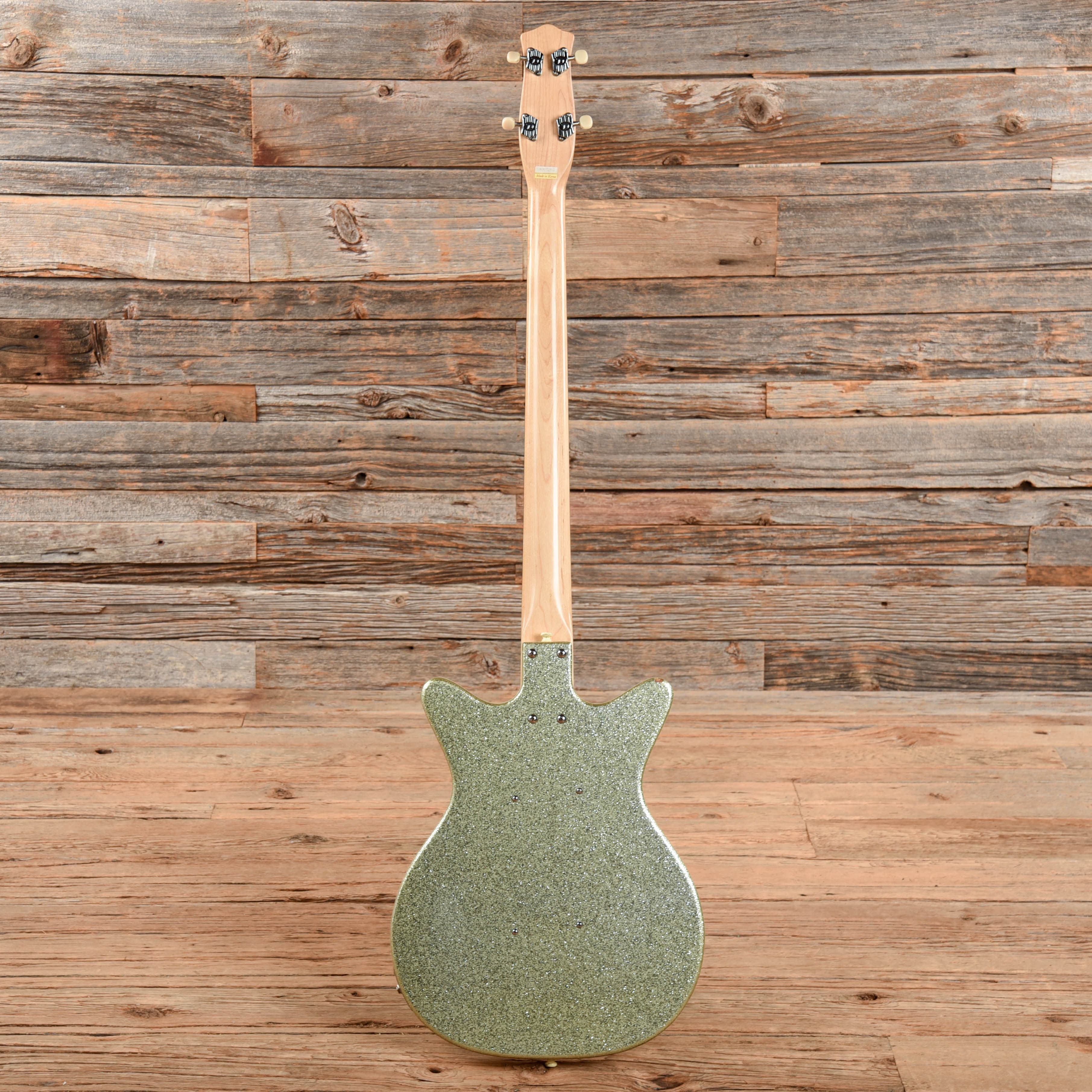 Danelectro DC Bass Silver Sparkle 2003 Bass Guitars / 4-String