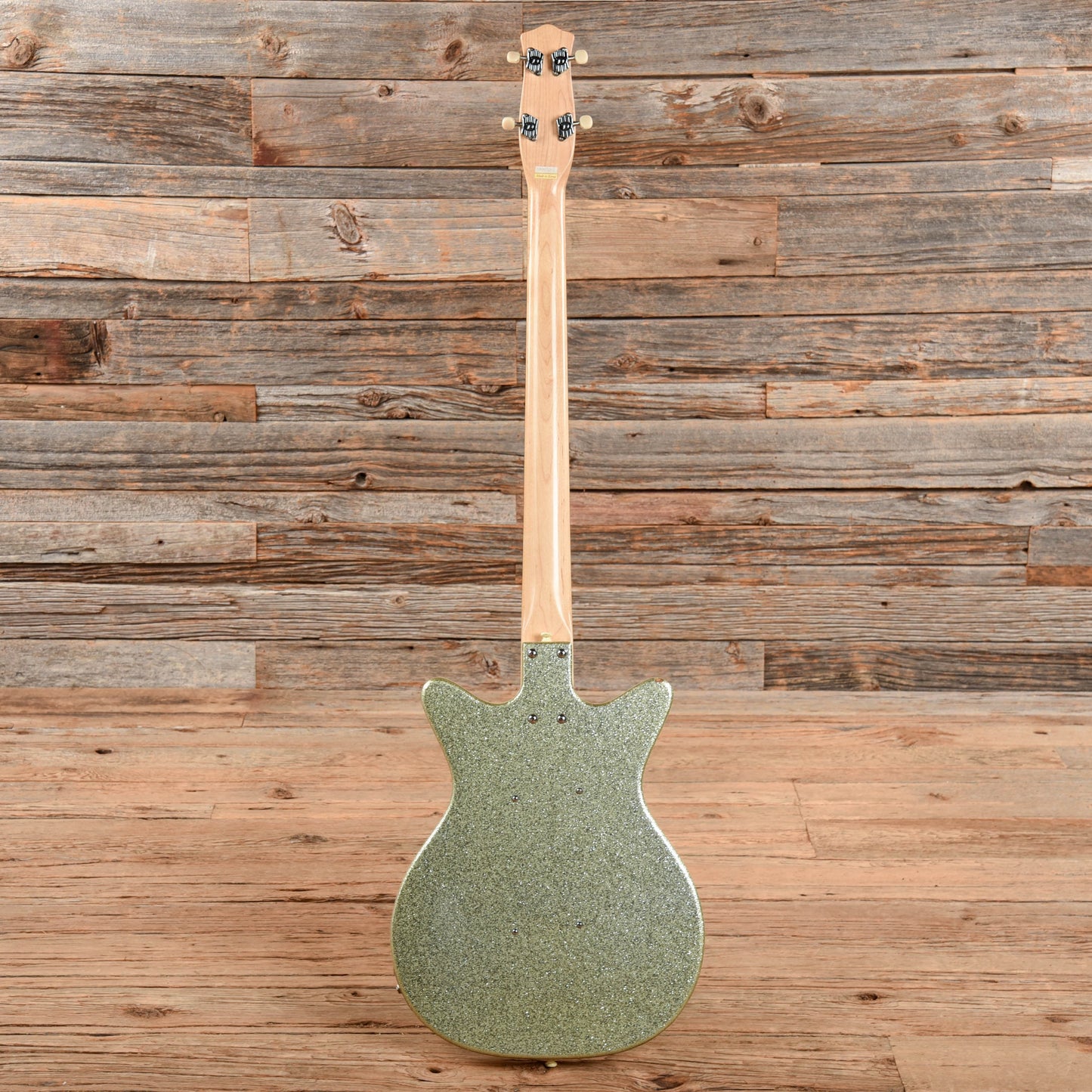 Danelectro DC Bass Silver Sparkle 2003 Bass Guitars / 4-String