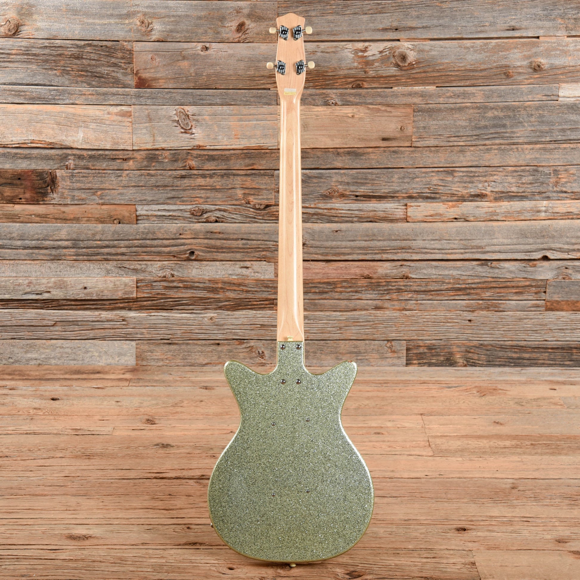 Danelectro DC Bass Silver Sparkle 2003 Bass Guitars / 4-String