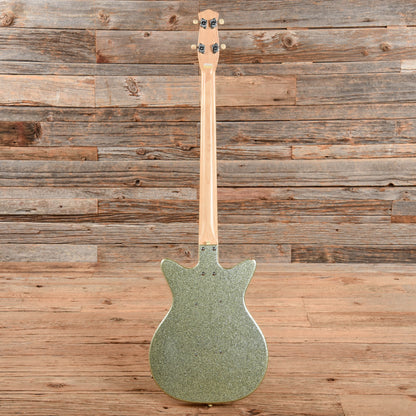 Danelectro DC Bass Silver Sparkle 2003 Bass Guitars / 4-String