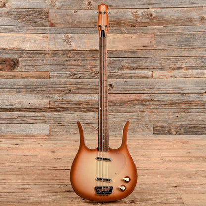 Danelectro Longhorn Bass Copper Burst Bass Guitars / Short Scale
