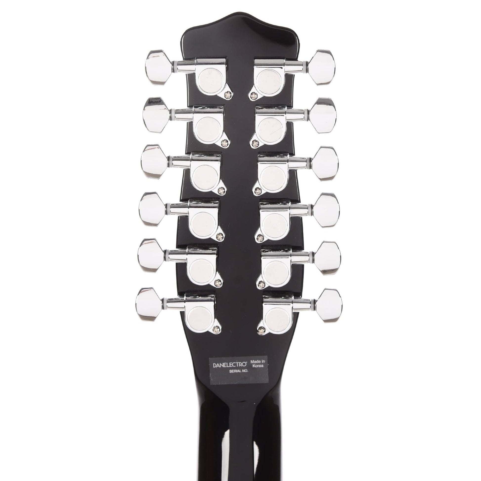 Danelectro 59DC 12-String Gloss Black Electric Guitars / 12-String