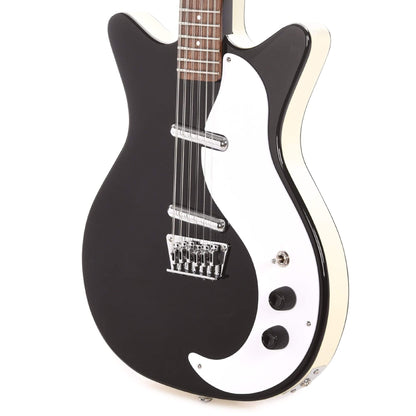 Danelectro 59DC 12-String Gloss Black Electric Guitars / 12-String