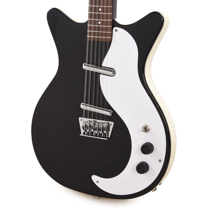 Danelectro 59DC 12-String Gloss Black Electric Guitars / 12-String