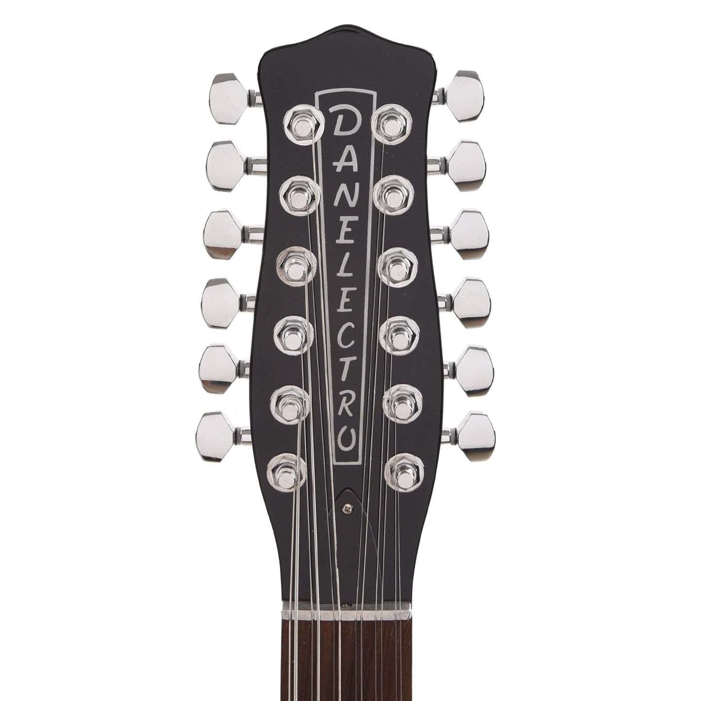 Danelectro 59DC 12-String Gloss Black Electric Guitars / 12-String