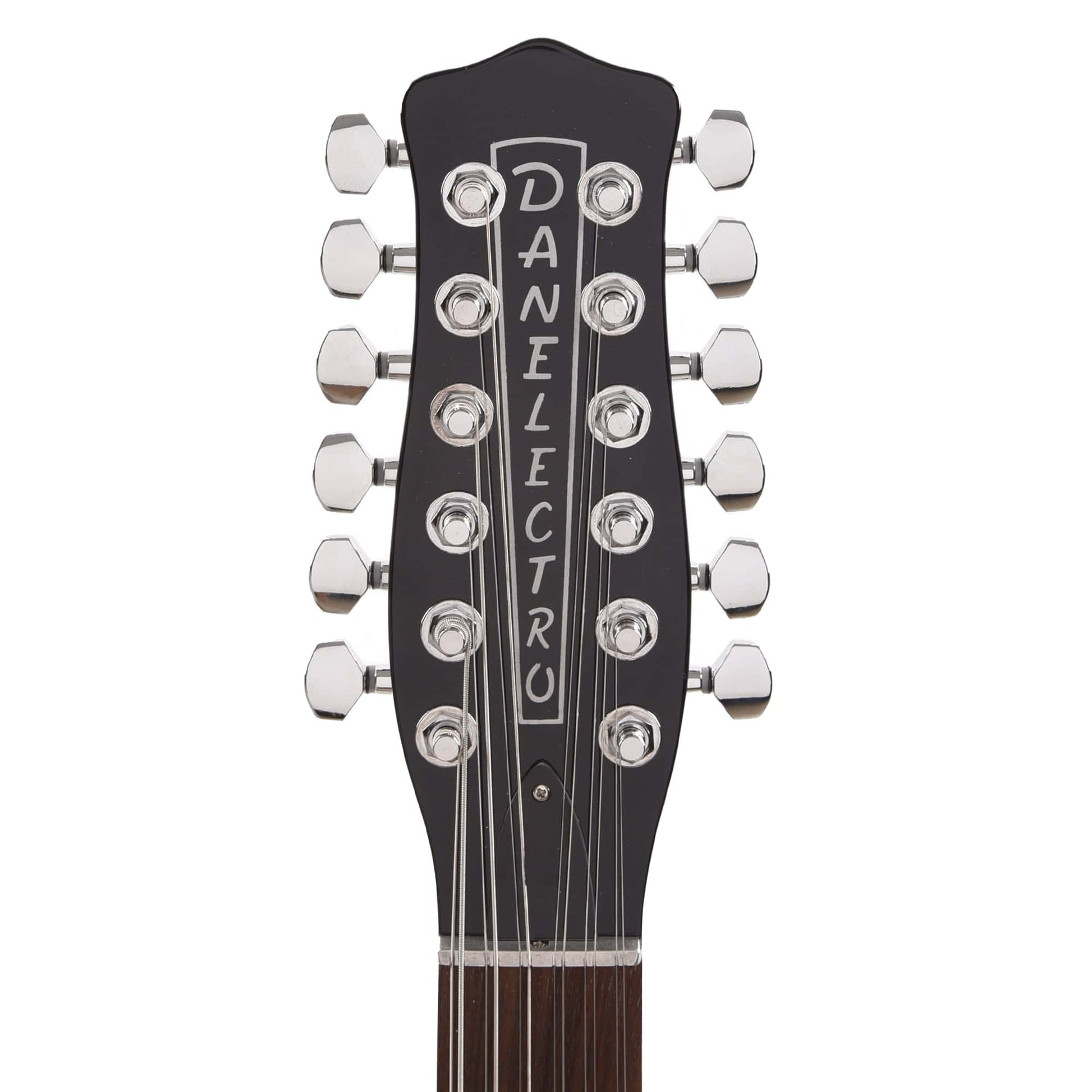 Danelectro 59DC 12-String Gloss Black Electric Guitars / 12-String