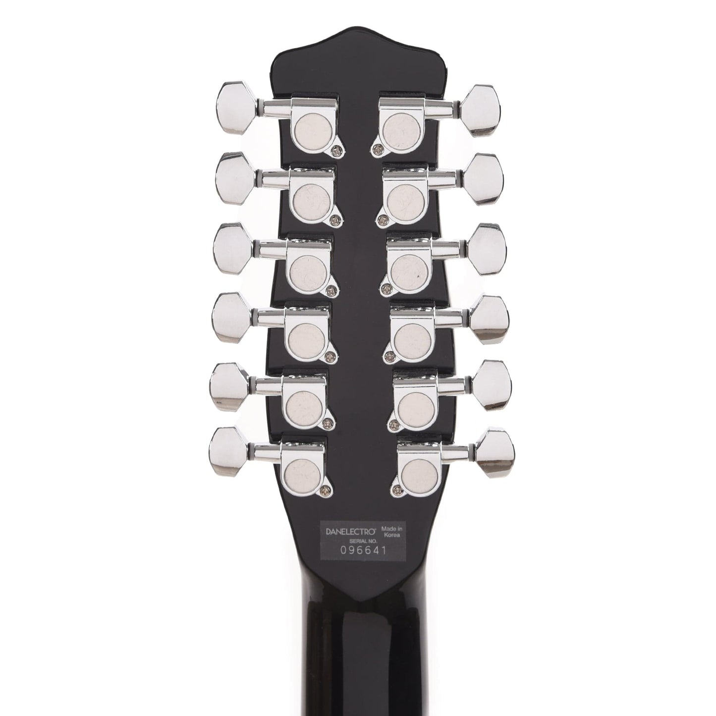 Danelectro 59DC 12-String Gloss Black Electric Guitars / 12-String