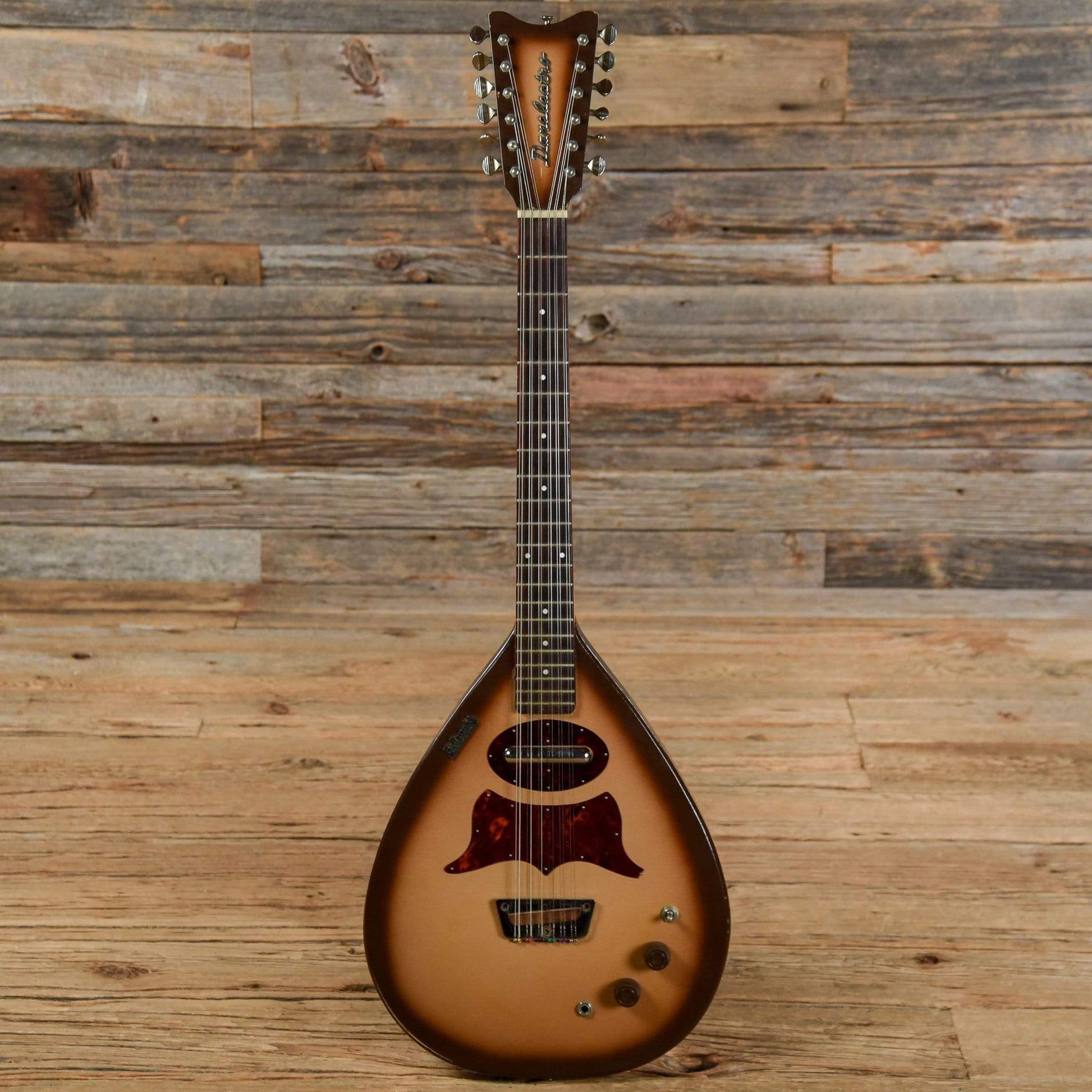 Danelectro  Tan Sunburst 1966 Electric Guitars / 12-String,Electric Guitars / Semi-Hollow