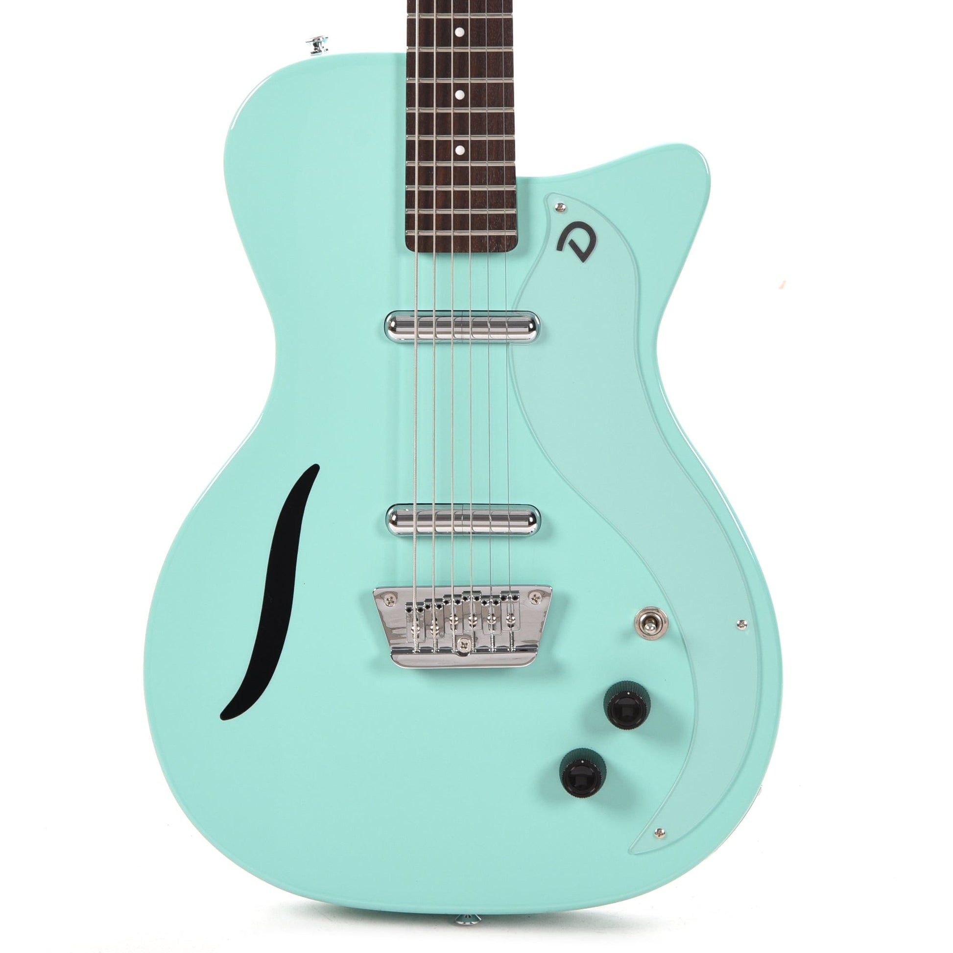 Danelectro '56 Vintage Baritone Dark Aqua Electric Guitars / Baritone