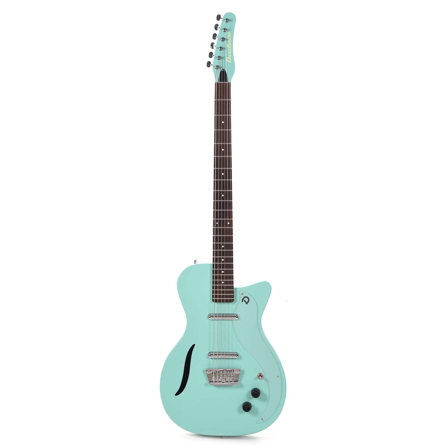 Danelectro '56 Vintage Baritone Dark Aqua Electric Guitars / Baritone
