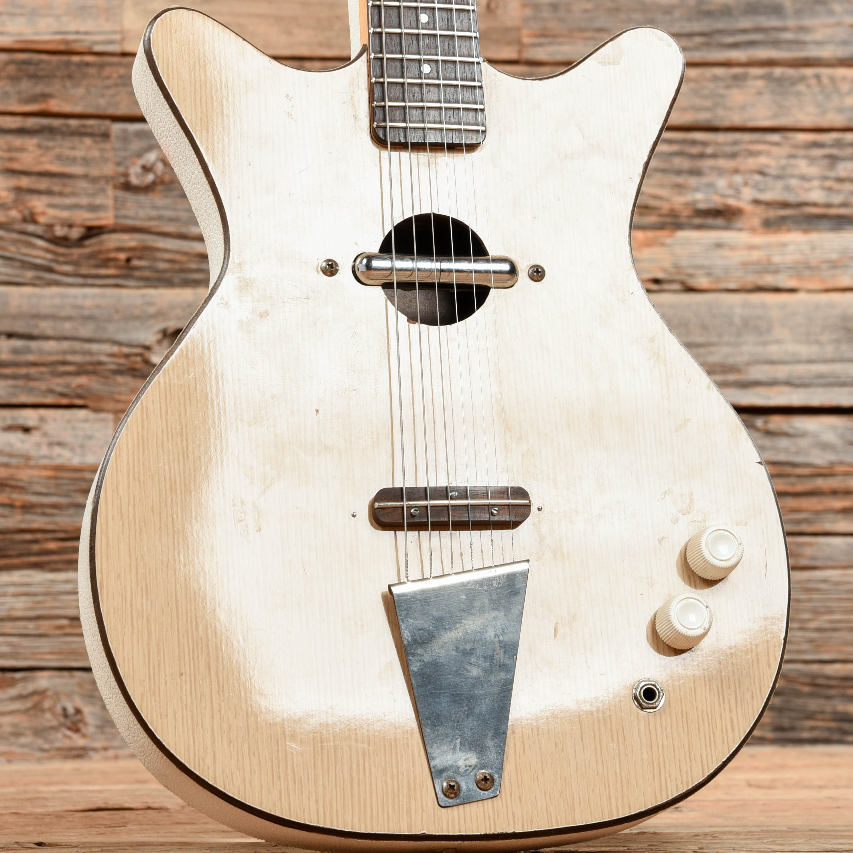 Danelectro Convertible Natural 1963 Electric Guitars / Hollow Body