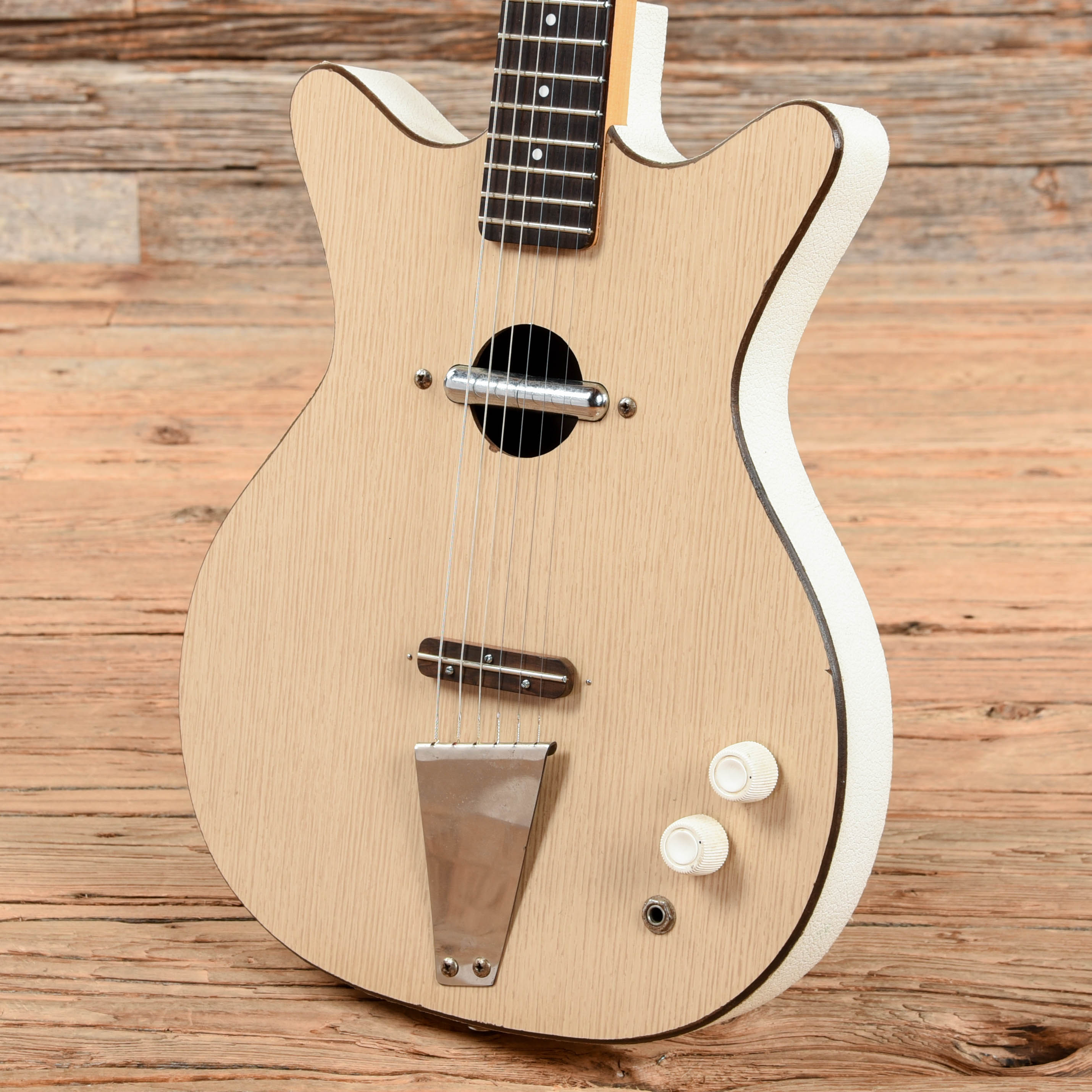 Danelectro Convertible Natural 1963 Electric Guitars / Hollow Body