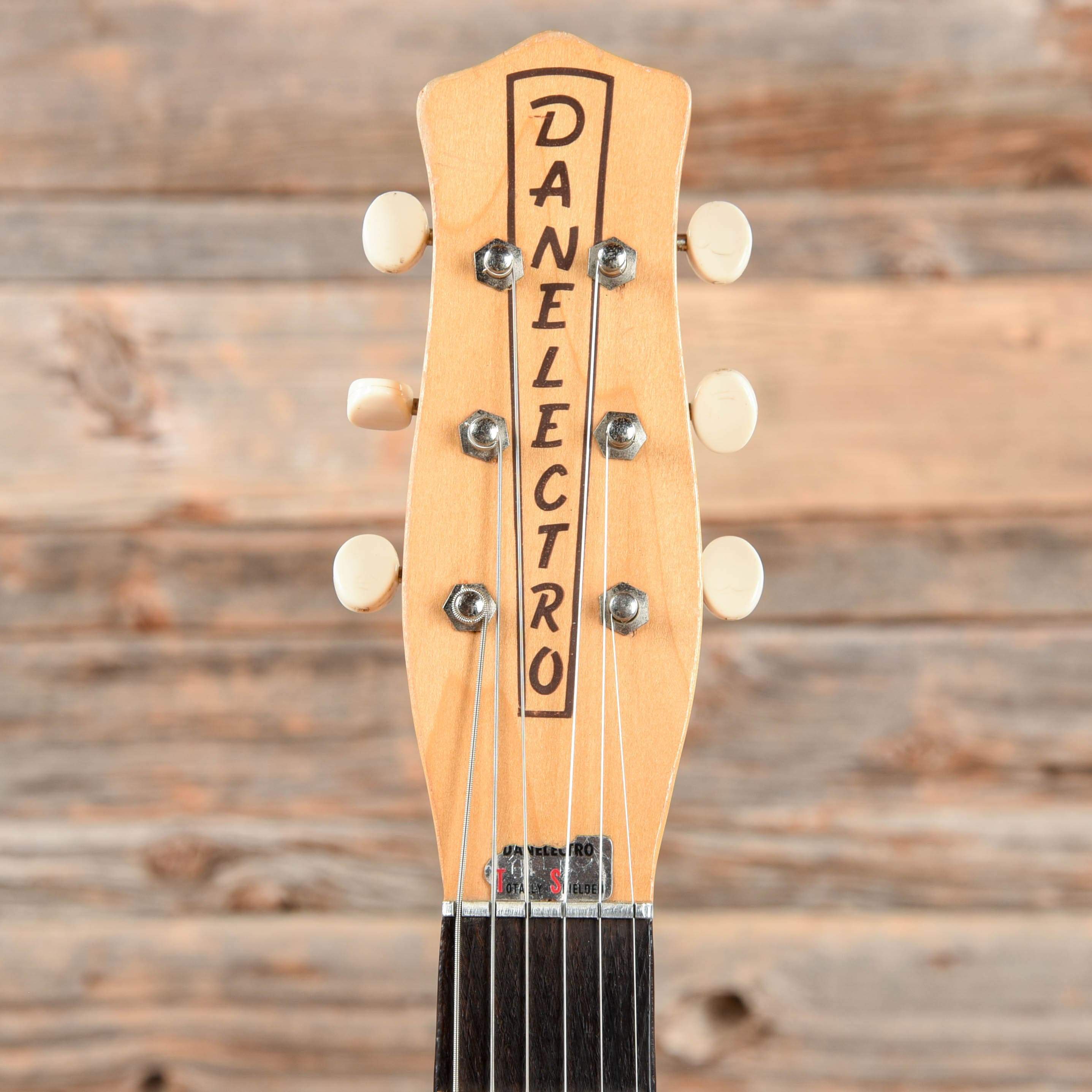 Danelectro Convertible Natural 1963 Electric Guitars / Hollow Body