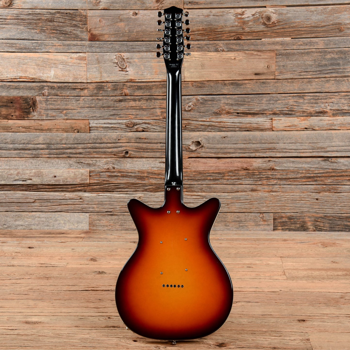 Danelectro 59M 12-String Sunburst Electric Guitars / Semi-Hollow