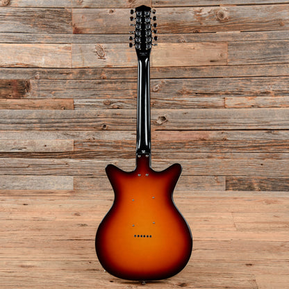 Danelectro 59M 12-String Sunburst Electric Guitars / Semi-Hollow