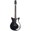 Danelectro 59M Spruce Black Pearl Electric Guitars / Semi-Hollow