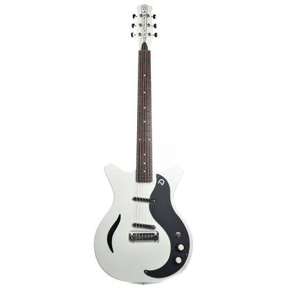 Danelectro 59M Spruce White Pearl/Black Electric Guitars / Semi-Hollow