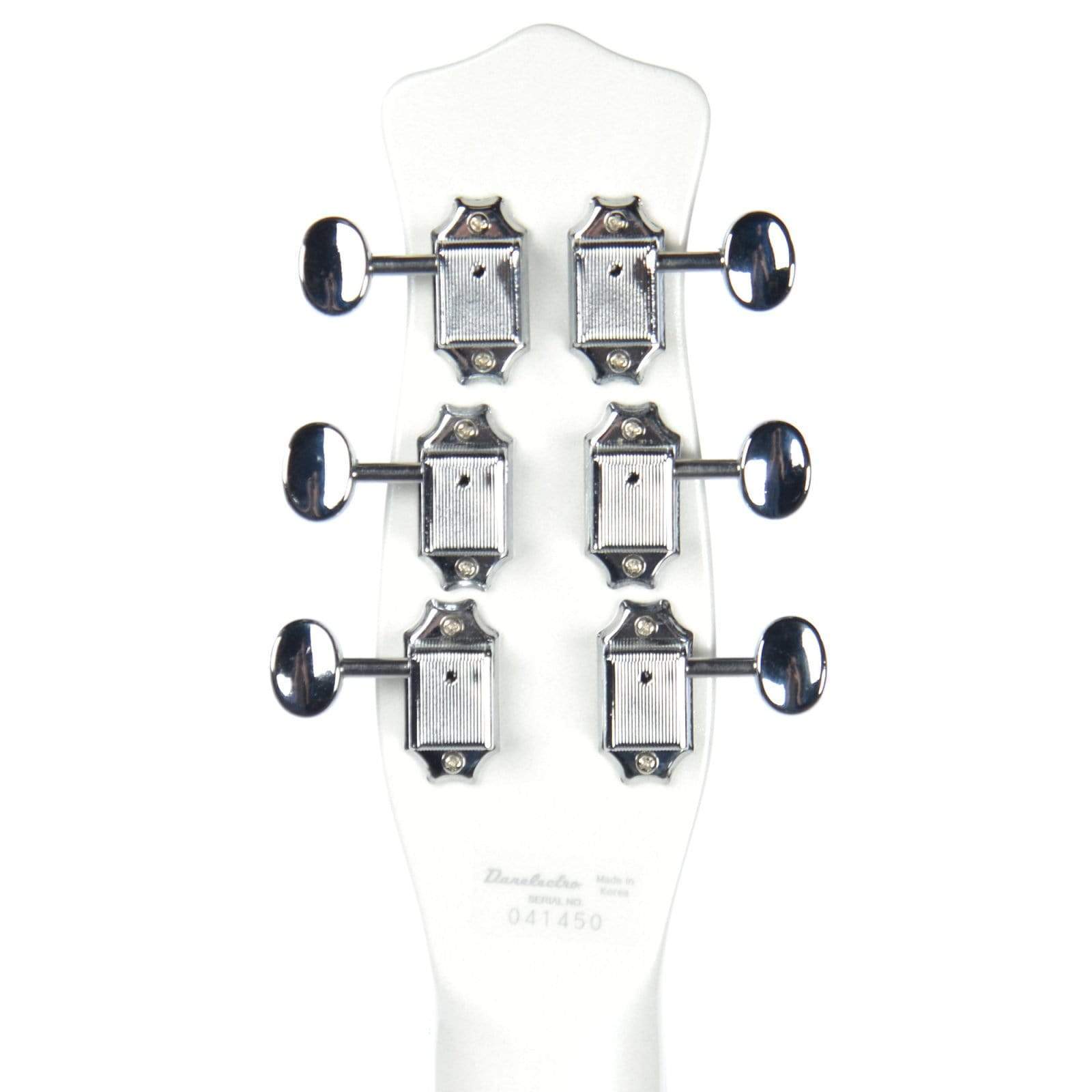 Danelectro 59M Spruce White Pearl/Black Electric Guitars / Semi-Hollow