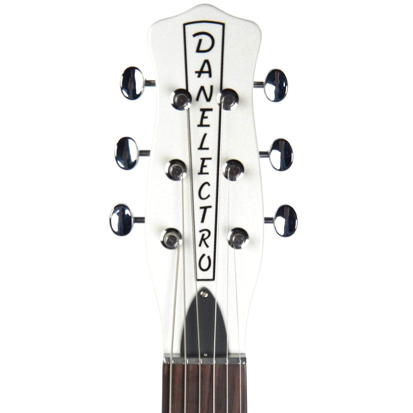 Danelectro 59M Spruce White Pearl/Black Electric Guitars / Semi-Hollow