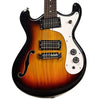 Danelectro D66 3 Tone Sunburst Electric Guitars / Semi-Hollow