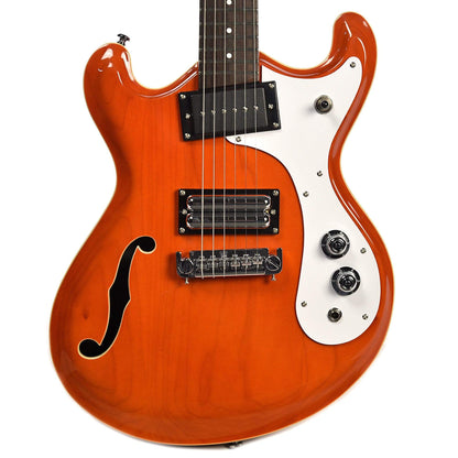 Danelectro D66 Transparent Orange Electric Guitars / Semi-Hollow