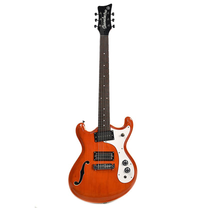 Danelectro D66 Transparent Orange Electric Guitars / Semi-Hollow