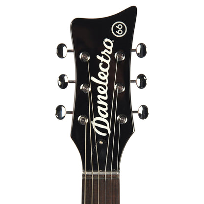 Danelectro D66 Transparent Orange Electric Guitars / Semi-Hollow