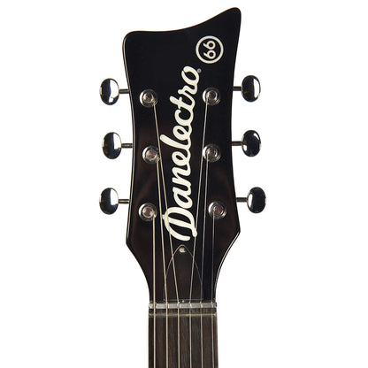 Danelectro D66 Transparent Red Electric Guitars / Semi-Hollow