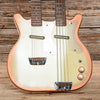 Danelectro Doubleneck Copper Burst Partial Refin 1965 Electric Guitars / Semi-Hollow