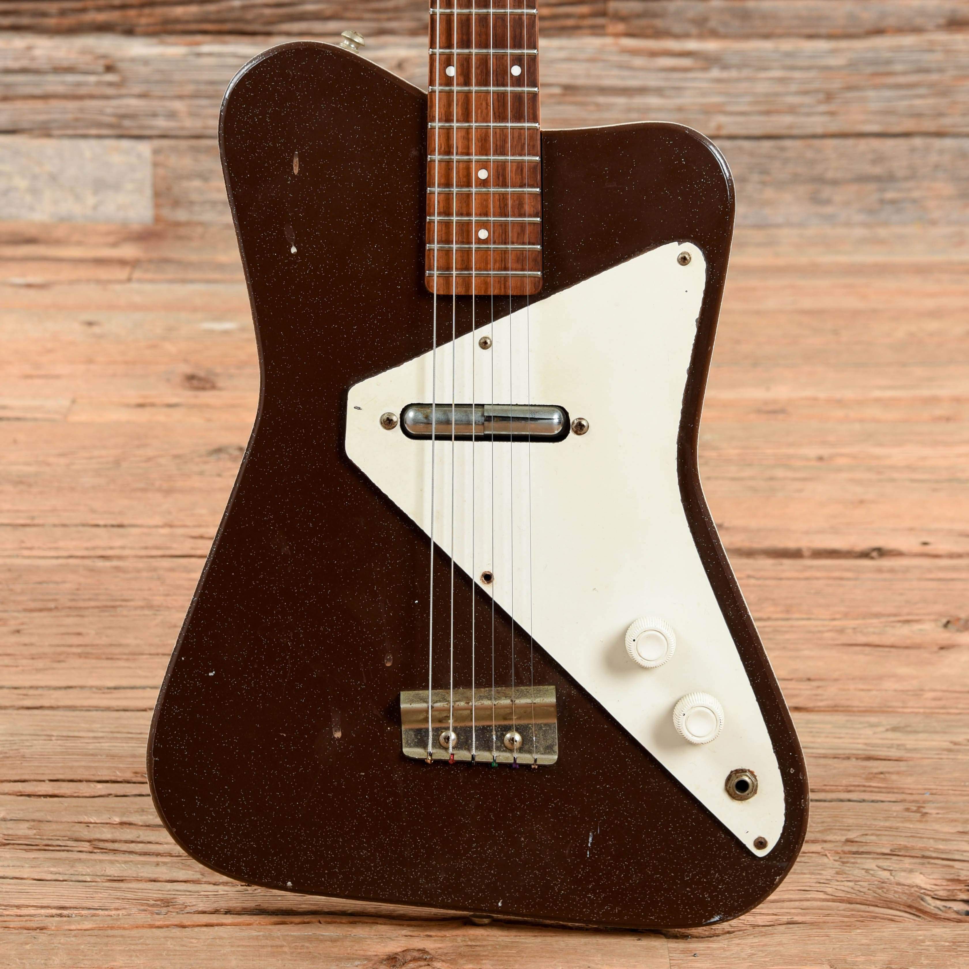 Danelectro エレキギター ブラウン Danelectro Pro 1 Brown Sparkle 1960s – Chicago Music Exchange